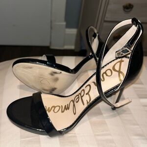 Elegant Black Strappy Heels